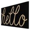 First Concept First Concept 18 in. W X 30 in. L Black Hello Coir Door Mat FC-72022 - alternate 4